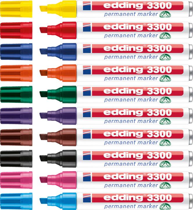 Energy Label Edding 3300-5 (Yellow, 1 mm, 1 x)
