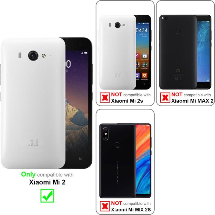 Image du produit Cadorabo Flip comme Invisible Cover (Xiaomi Mi 2)