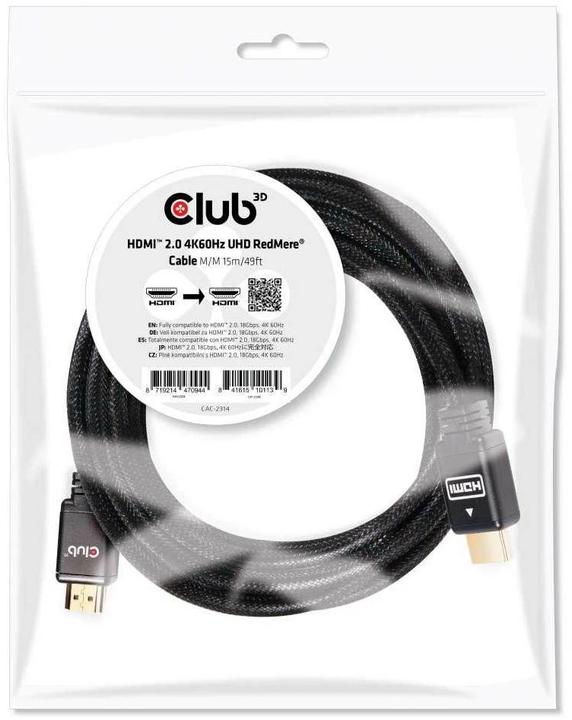 Produktbild Club 3D HDMI (Typ A) — HDMI (Typ A) (15 m, HDMI)