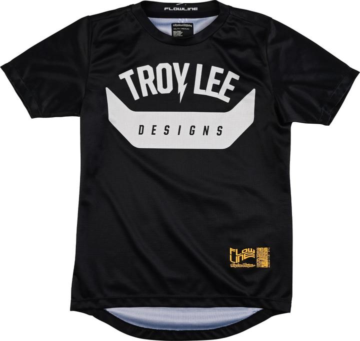 Image du produit Troy Lee Designs Flowline SS Jersey, Aircore, black, youth XL (XL)