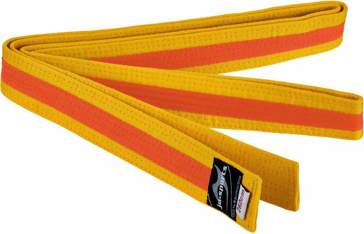 Image du produit Ju-Sports Ceinture Budo jaune/orange/jaune