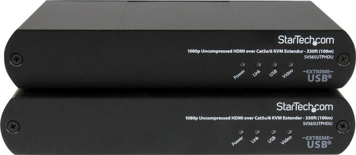 Immagine prodotto StarTech USB HDMI su Cat5e / 6 KVM Console Extender con video 1080p non compresso - 100m - Cat5e Cat...