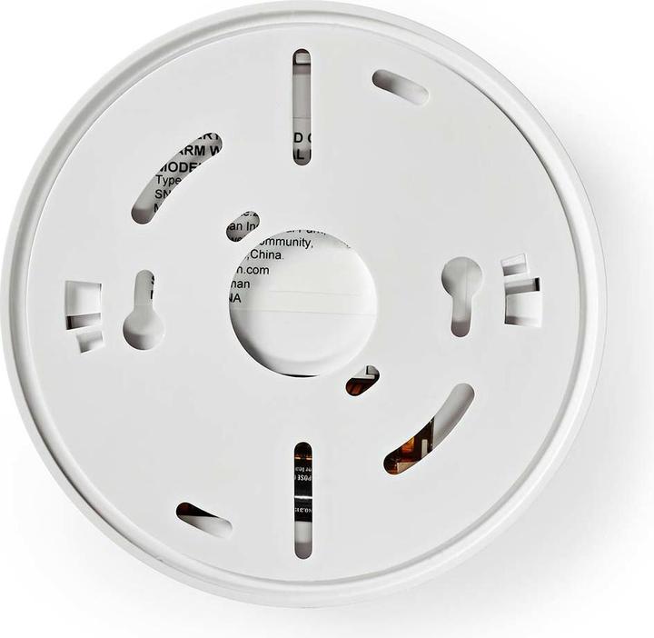 Actual product image Nedis Carbon monoxide alarm | Battery operated | Battery life up to: 5 years | With test button