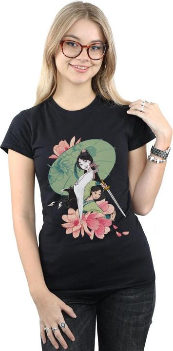 Image du produit Disney - T-shirt MULAN MAGNOLIA COLLAGE - Femme (XXL)