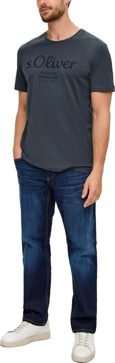 Produktbild S.Oliver T-Shirt Casual Bequem sitzend Logo T-Shirt (XXL)