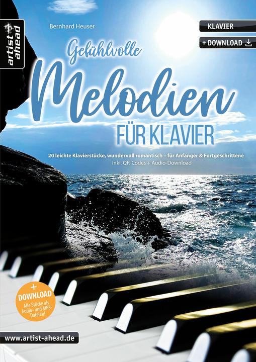 Actual product image Gefühlvolle Melodien für Klavier (German, Bernhard Heuser, 2024)