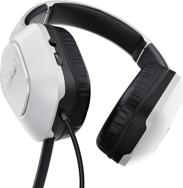 Actual product image Trust GXT415W ZIROX HEADSET - WHITE (Cable)