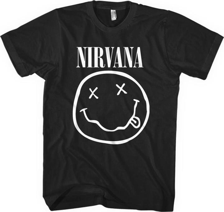 Nirvana White Smiling Face