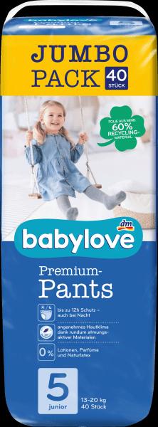 Image du produit dm babylove Premium-Pants (Taille 5, Pack, 40 pièce(s))