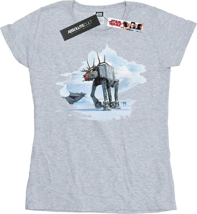 Image du produit Star Wars - T-shirt CHRISTMAS AT-AT REINDEER - Femme (M)