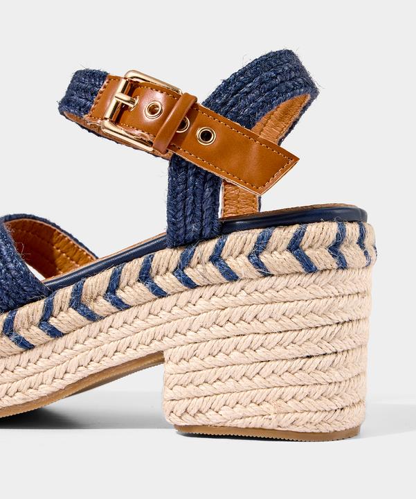 Actual product image Joe Browns Ankle Strap Espadrille Platform Sandals (39)