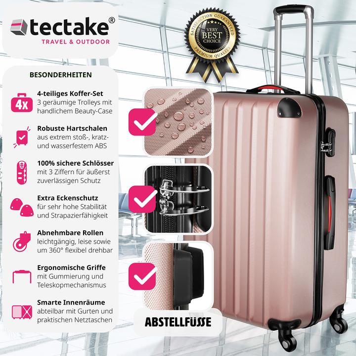 Produktbild tectake Hartschalenkoffer (90 l, M (50 - 90l))