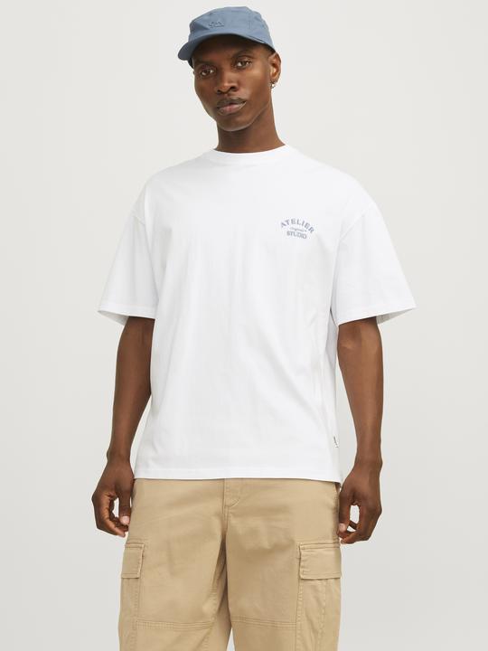 Actual product image Jack & Jones Printed round neck T-shirt T-shirt (XXL)