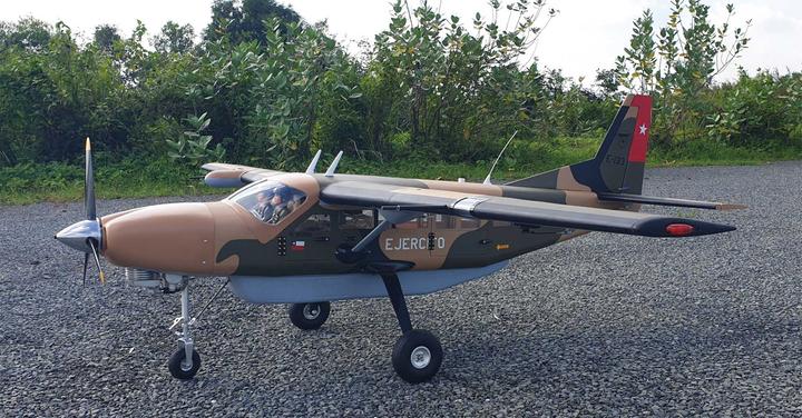 Produktbild Seagull Models cessna 208 grand caravan ex 85" 45cc "militär" (Scale Modell)