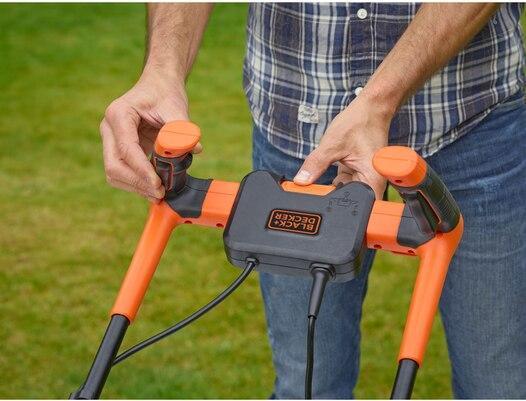 Productafbeelding Black & Decker Blac grasmaaier BEMW471BH-QS 1600W 38cm maaibreedte, 45L grasopvangbak (Elektrische stroom)