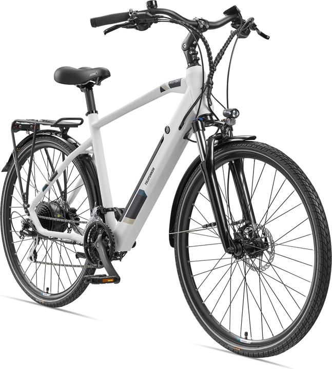 Telefunken Trekking E-Bike Expedition XC941, Wheel size 28 ", Warranty 24 month(s), Light Grey (50 cm)