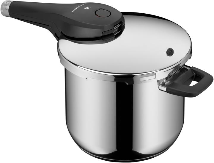Produktbild WMF Schnellkochtopf- Set PERFECT PREMIUM silberfarben (22 cm, Dampfkochtopf, Edelstahl)