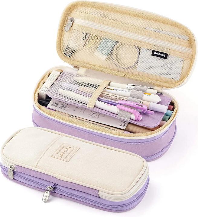 Produktbild Only-Bags.Store Federmäppchen, grosse Kapazität, Bleistiftbeutel, Beutelhalter, Box, Büro, Student, Schreibwaren