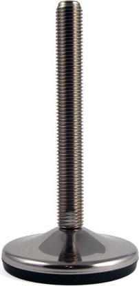 Immagine prodotto Rs Pro Piede regolabile M24 fino a 1500kg x 250mm, inclinabile fino a 10° / gomma acciaio inox, Ø 100mm x