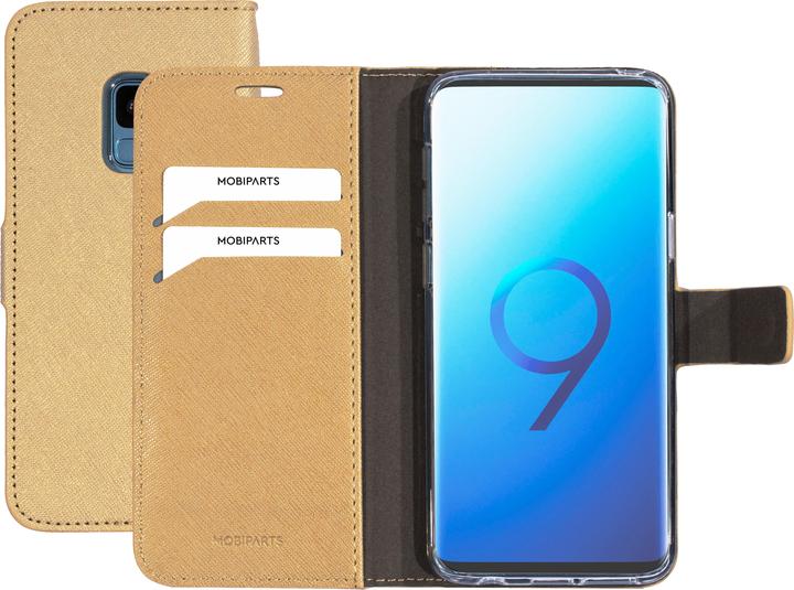 Immagine prodotto Mobiparts Saffiano Wallet Case Samsung Galaxy S9 Gold (Samsung Galaxy S9+)