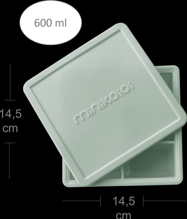 Actual product image Minikoioi Container for puree capsules with lid