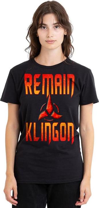 Image du produit Universal Textiles - T-shirt REMAIN KLINGON - Adulte (S)