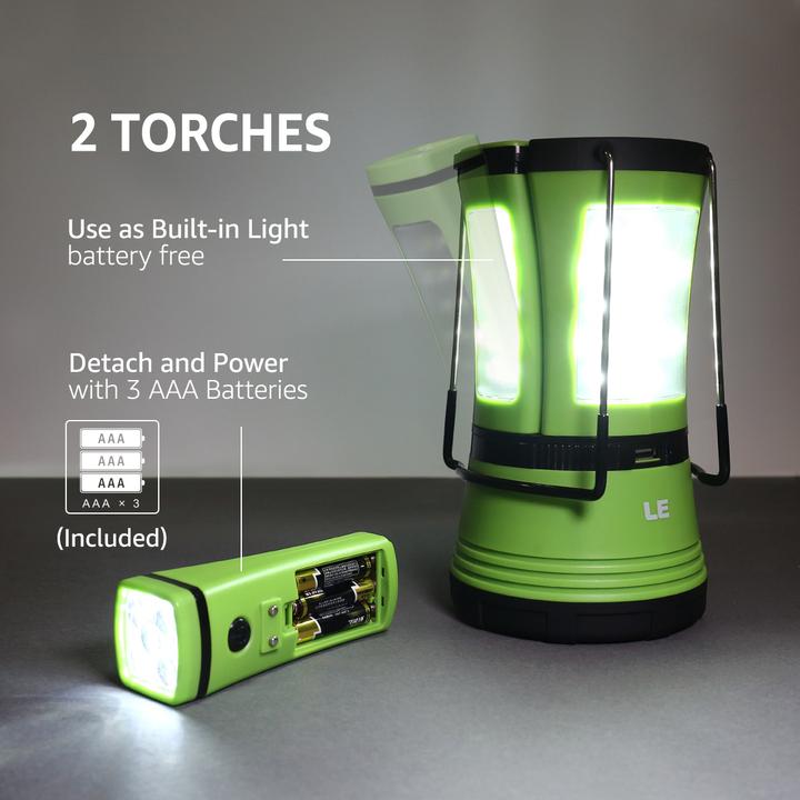 Produktbild Lepro LED Camping-Laterne 3-in-1