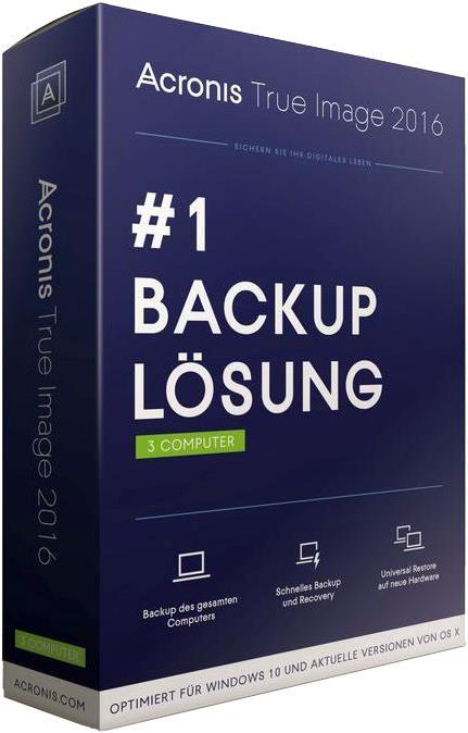Acronis True Image 2016 (3 User)