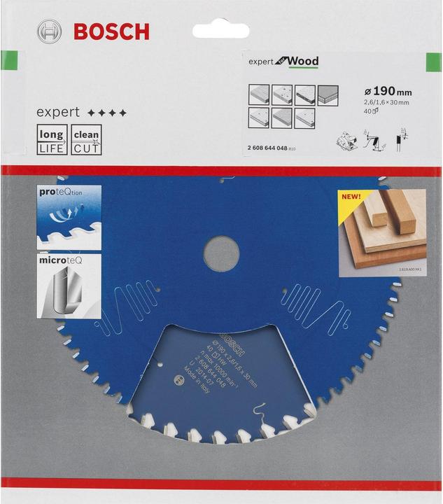 Image du produit Bosch Professional Zubehör Lame de scie circulaire Expert pour le bois