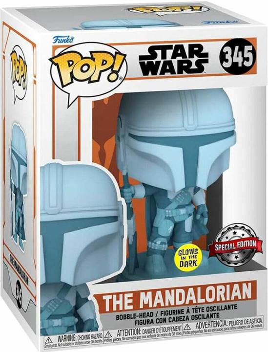 Immagine prodotto Funko Pop! SW Mandalorian : The Mandalorian GITD (345) EXM