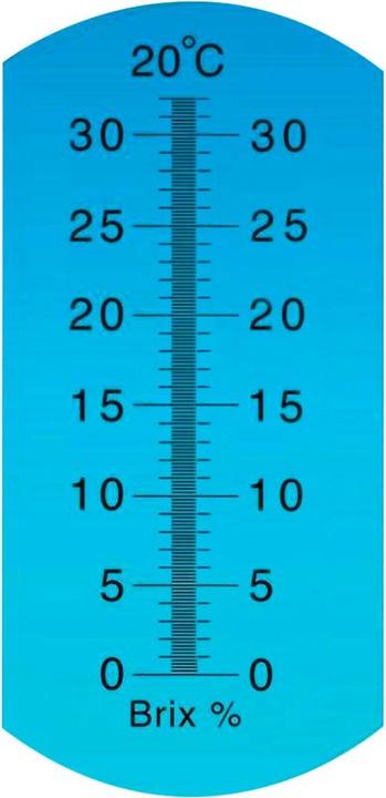 Actual product image Dema Refractometer / measuring device for sugar content