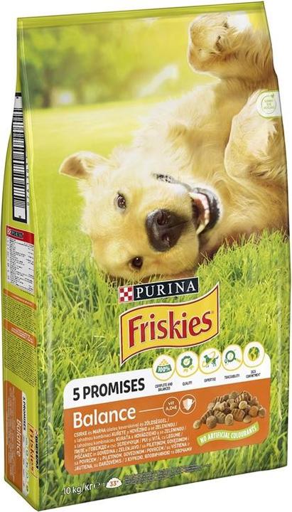 Produktbild Friskies Balance Dog 10kg (Senior, 1 Stk., 10000 g)
