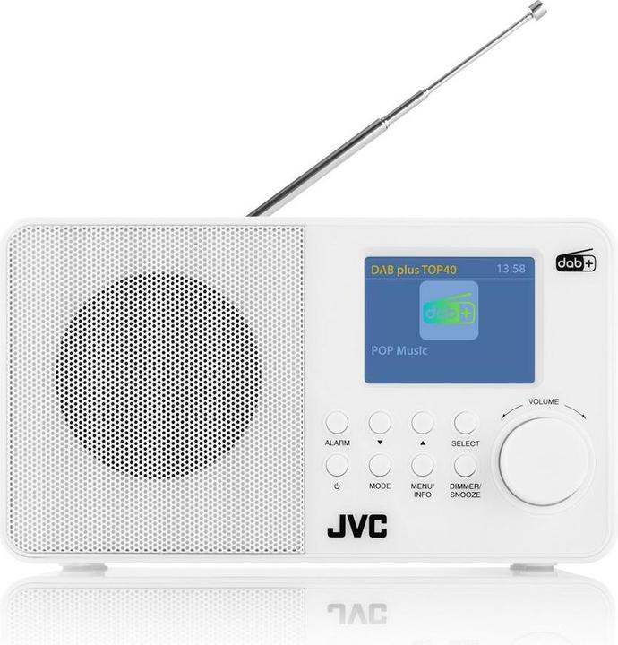 Produktbild JVC Radio DAB RA-E611W-DAB white (FM, DAB+)