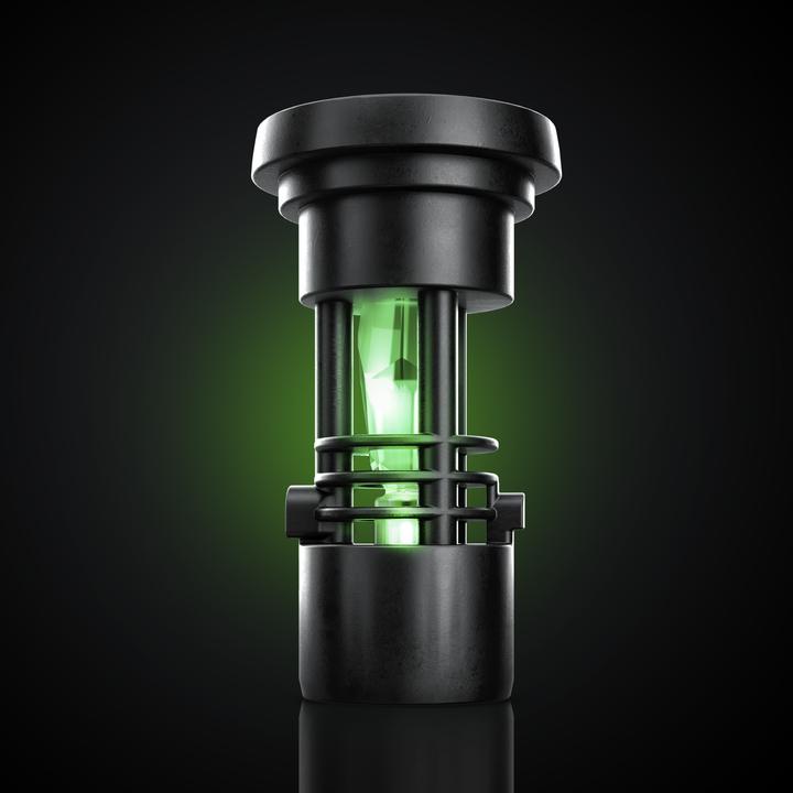 Actual product image Hasbro Star Wars The Black Series Yoda Premium Force FX Elite Lightsaber
