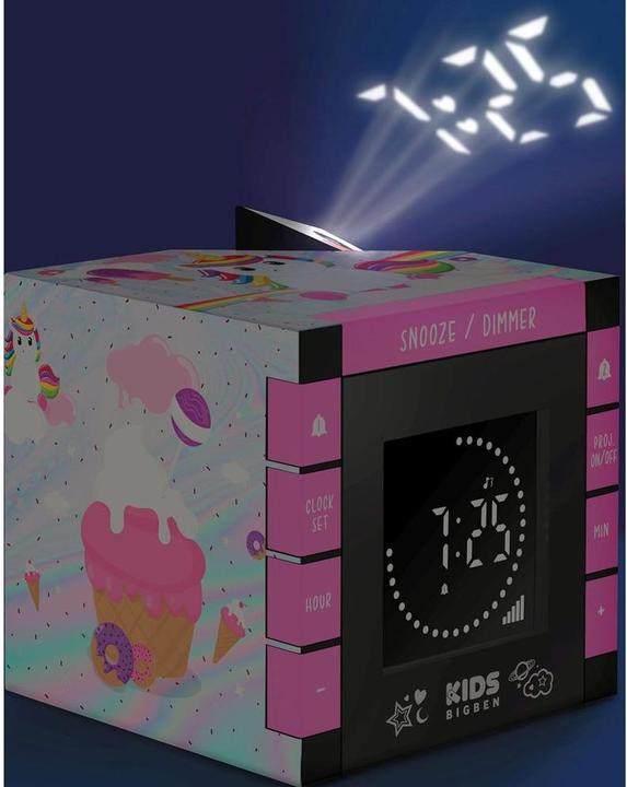 Image du produit Bigben Réveil Kids R70 Unicorn 3 (avec projecteur)