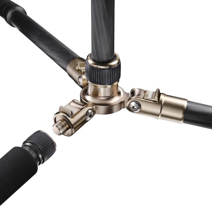 Immagine prodotto mantona Treppiede 2 in 1 in carbonio titanio, 159 cm (Carbonio)