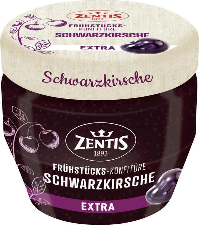Image du produit Zentis Schwarzkirsch Konfitüre (230 g)