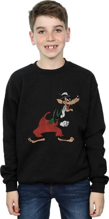 Actual product image Disney Boys Three Little Pigs Big Bad Wolf Sweatshirt (116)