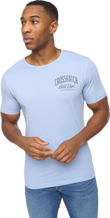 Actual product image Crosshatch Mens Collegetheme Assorted Designs T-Shirt (Pack of 5) (M)