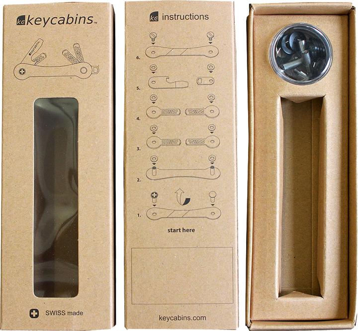 Immagine prodotto Keycabins Organizzatore di chiavi KCAFS1.5 Struttura in alluminio S1 verde