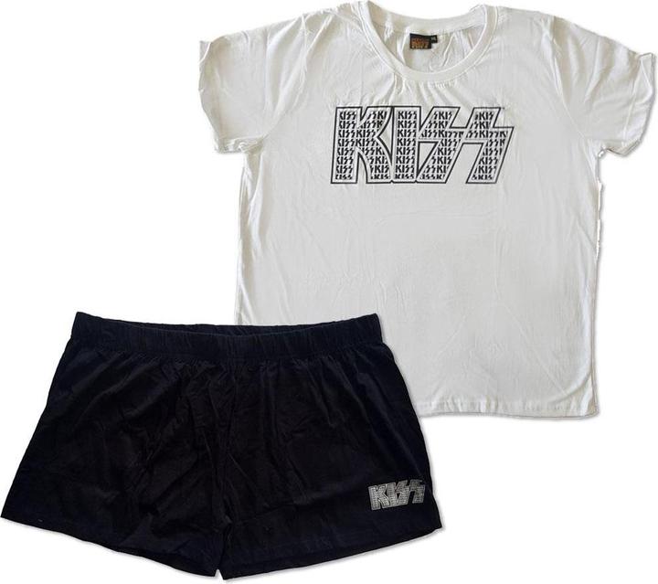 KISS Schlafanzug mit Shorts Sommer