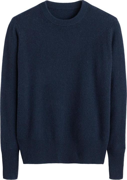 La Redoute Collections Pullover runder Ausschnitt Feinstrick in Kaschmir