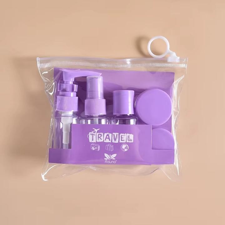 Immagine prodotto Swissdetector Set di barattoli cosmetici da viaggio (viola) (Prodotto per l'igiene)