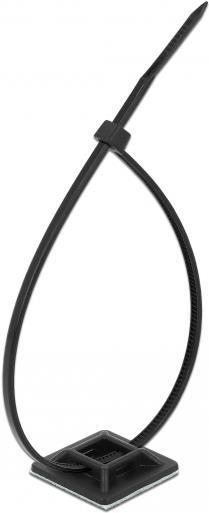 Actual product image Delock Cable tie holder (Plastic cable ties, 28 mm, 10 pcs.)