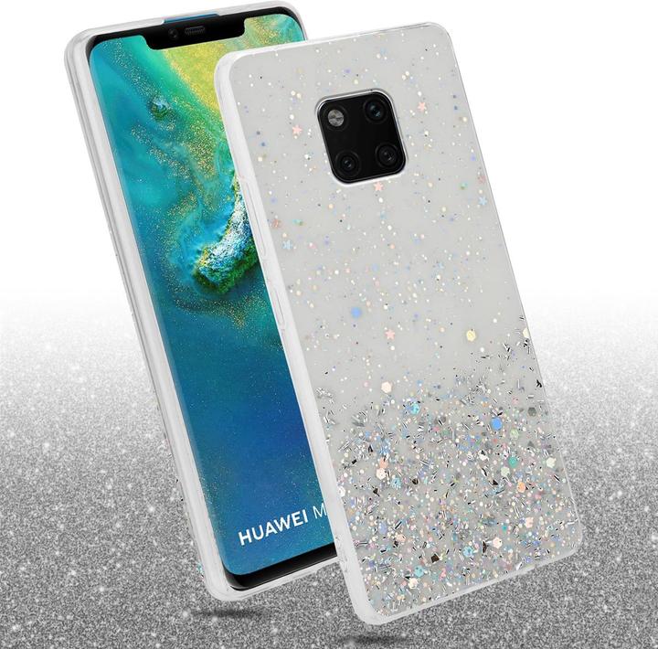 Image du produit Cadorabo Couverture TPU paillettes scintillantes (Mate 20 Pro)