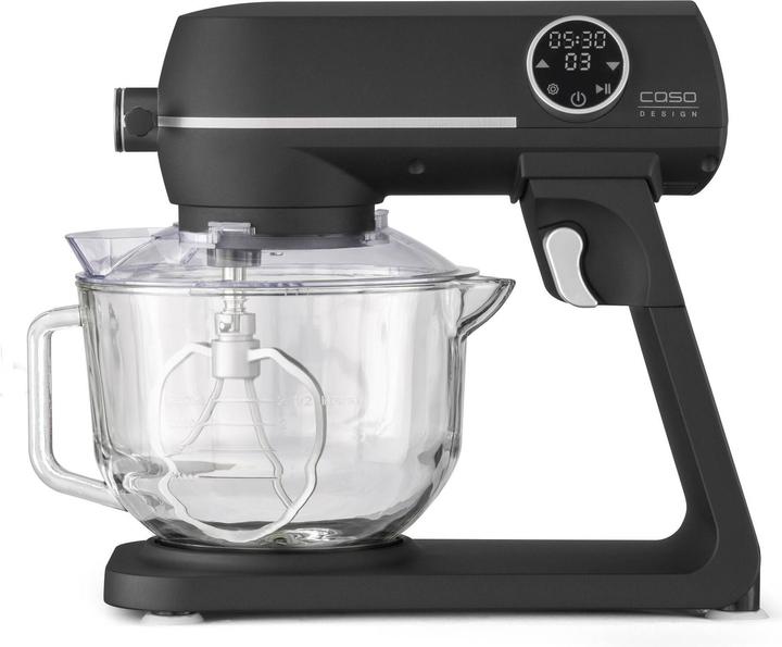 Actual product image Caso Design Food Processor KM1800 Black G, glass bowl 4.5 litres, 1800 watts (1800 W)