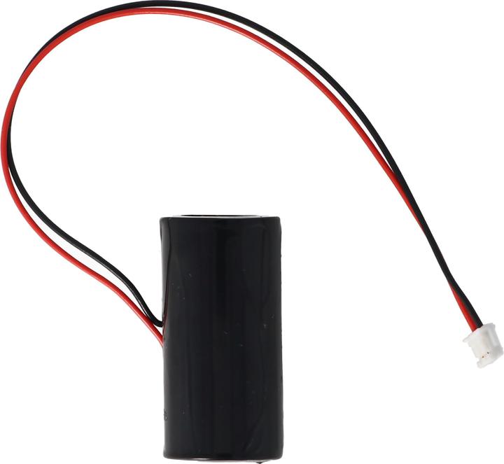 Actual product image AccuCell Batterie für die DOM Panasonic CR-2/3AZ Batterie mit Kabel und Stecker (1 pcs., CR2, 1800 mAh)