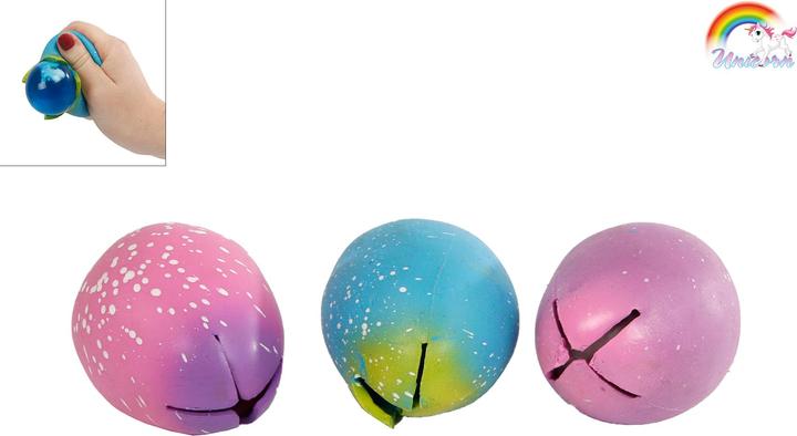 Image du produit Roost OEuf squeeze anti-stress avec figurine de licorne