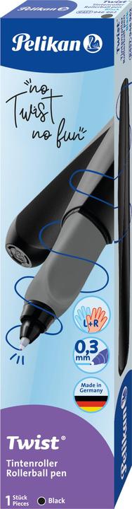 Actual product image Pelikan Twist fountain pen (Black, 1 x)