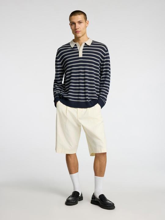 Actual product image Selected Homme 100% Merinowoll Langarm-Poloshirt (XL)